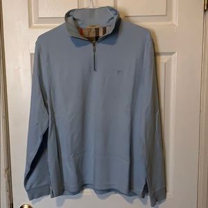 Lightweight blue Burberry sweater